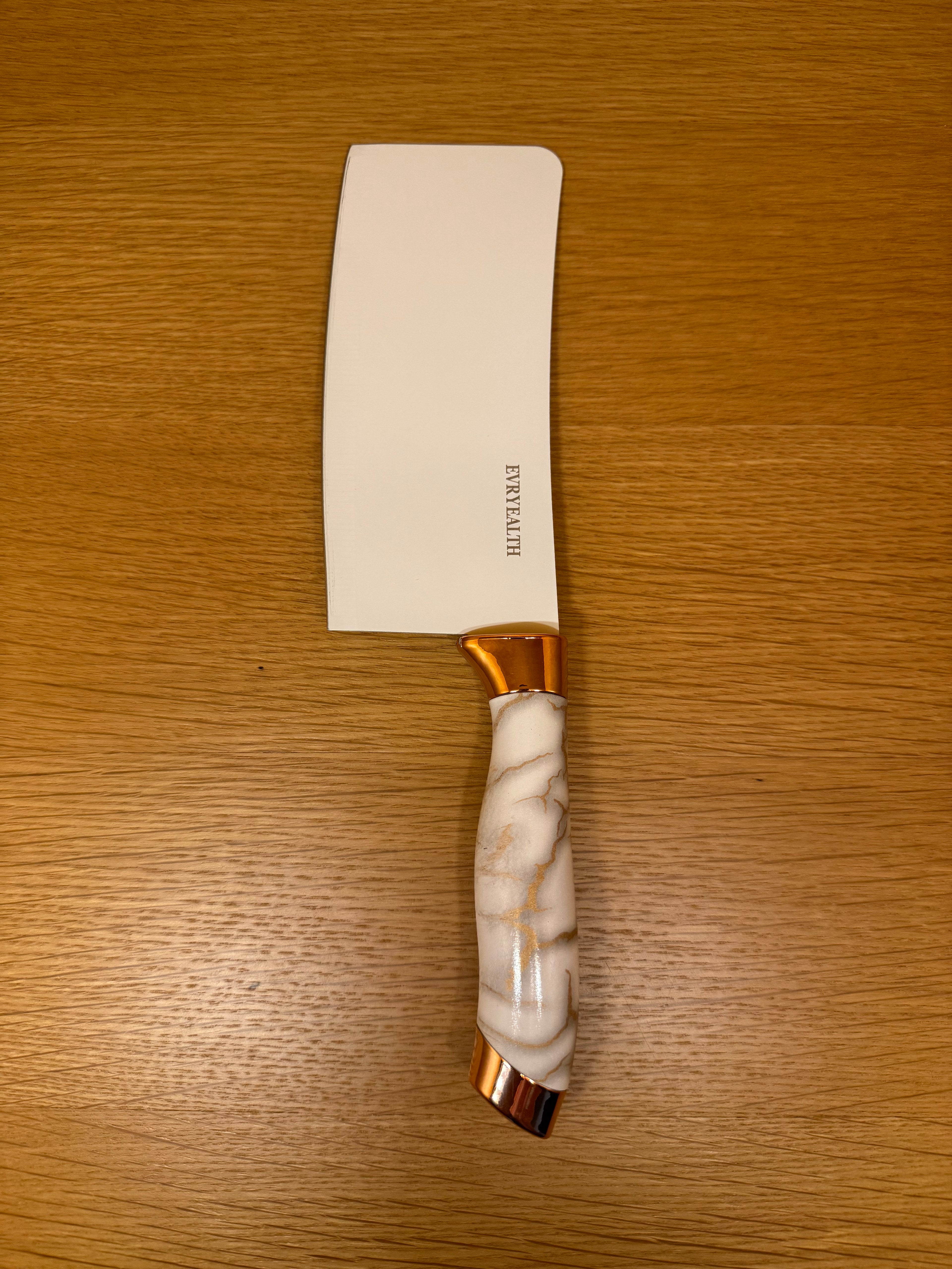 Kit de Facas Premium de Cocina Marmolado ✨