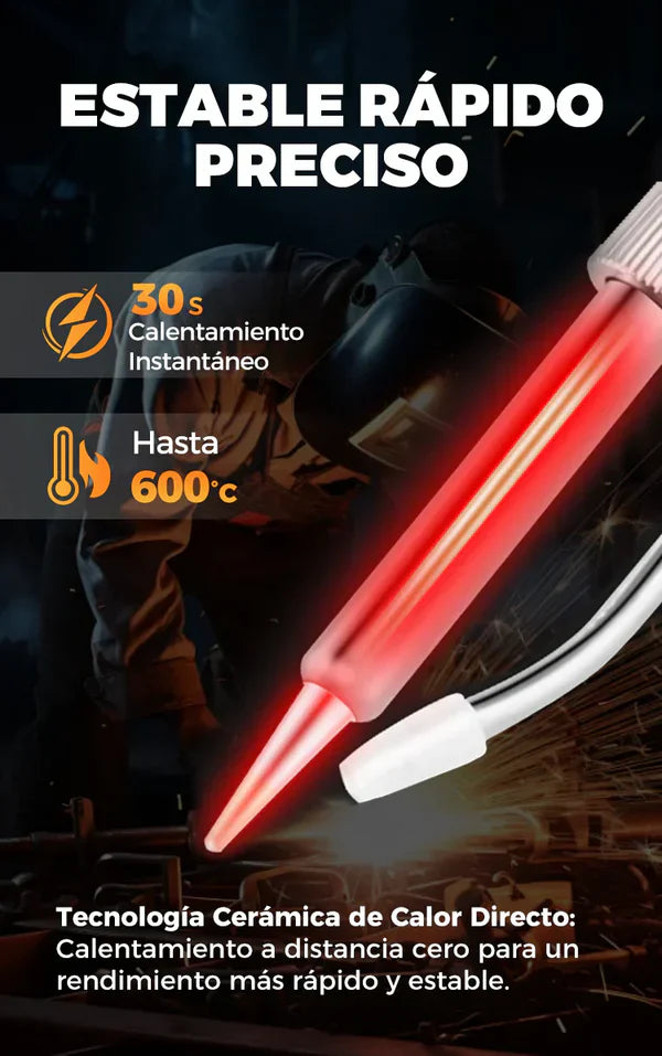 🔥 LIQUIDACIÓN DE STOCK: Pistola de Soldadura Profesional