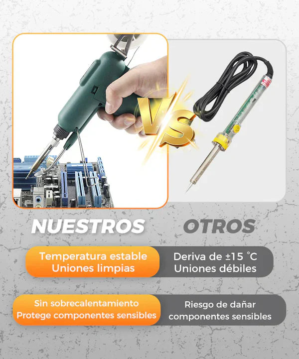 🔥 LIQUIDACIÓN DE STOCK: Pistola de Soldadura Profesional